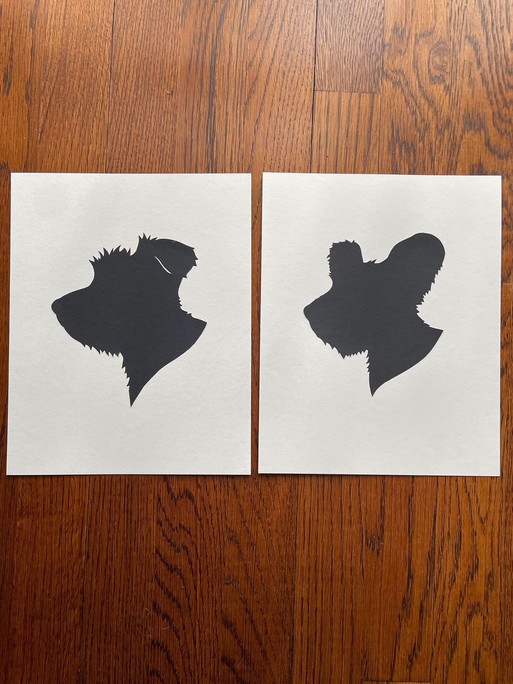 Pet Silhouette Portrait