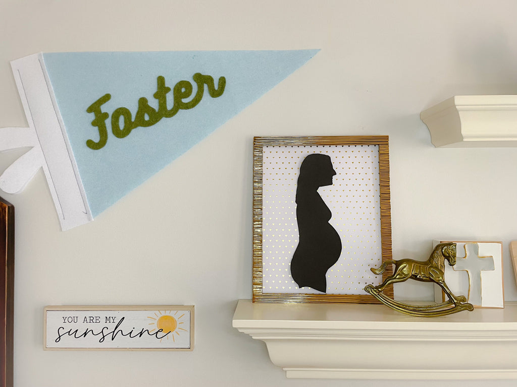 Full Body Silhouette Portrait