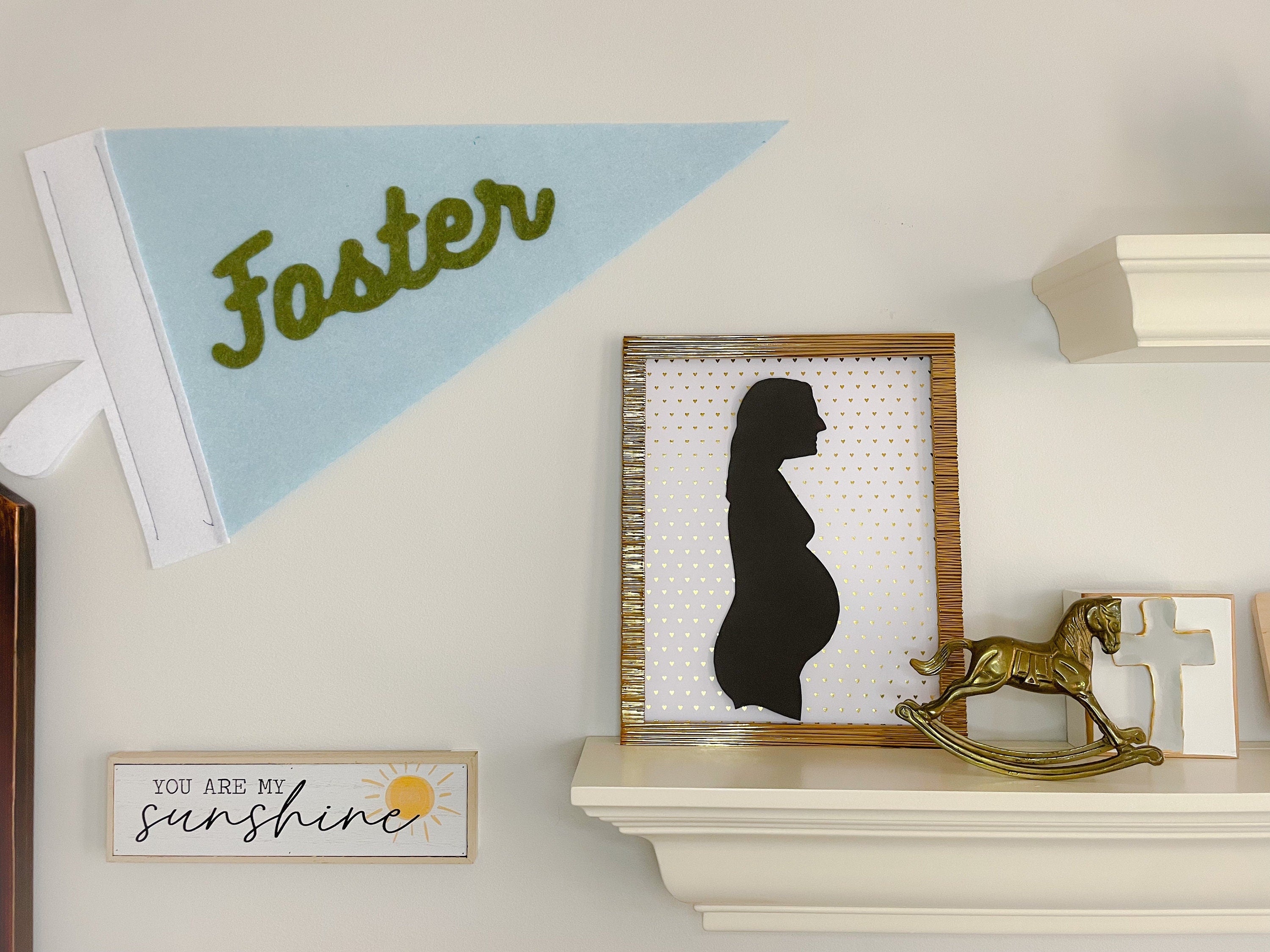 Full Body Silhouette Portrait