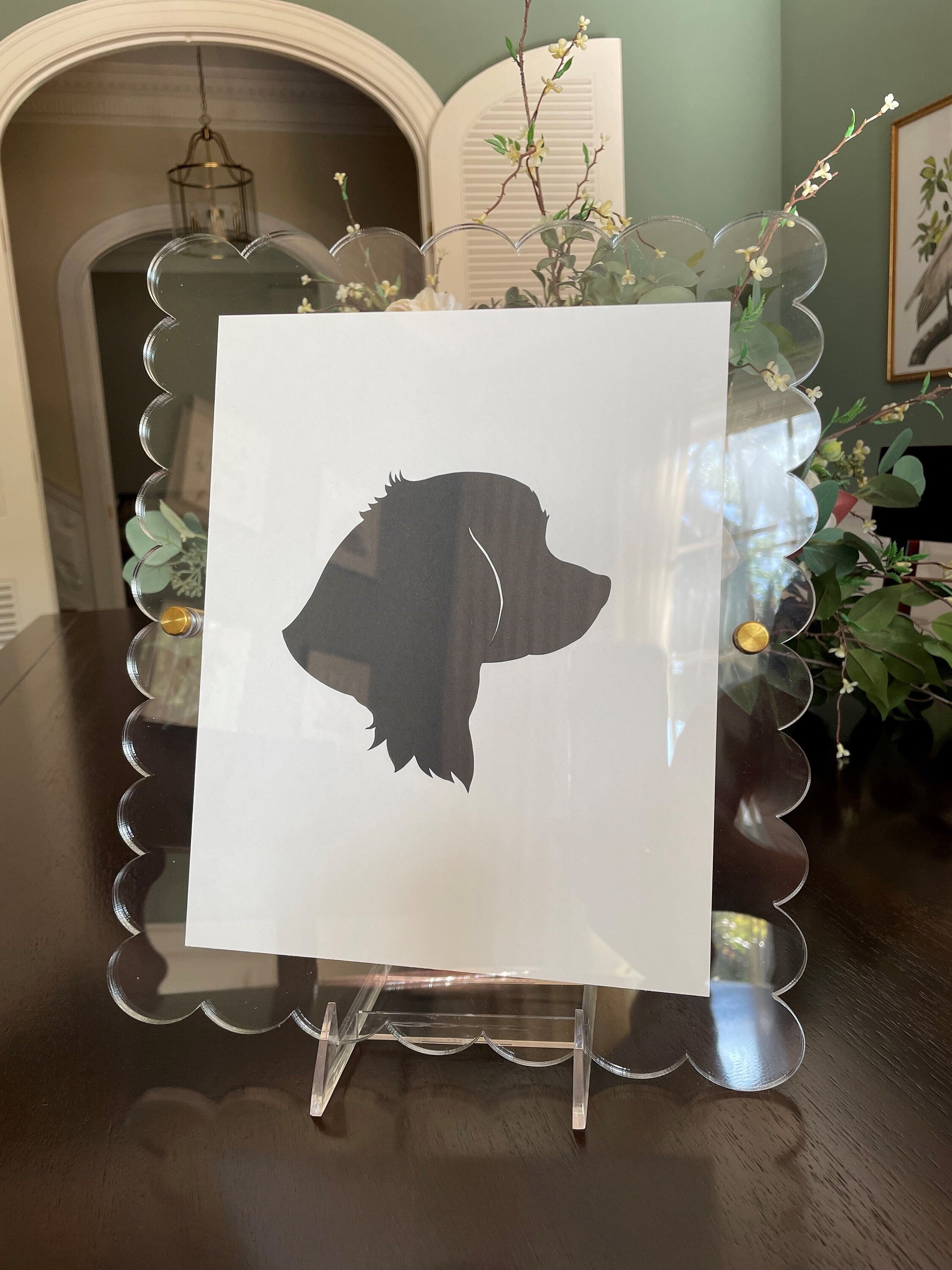 Pet Silhouette Portrait