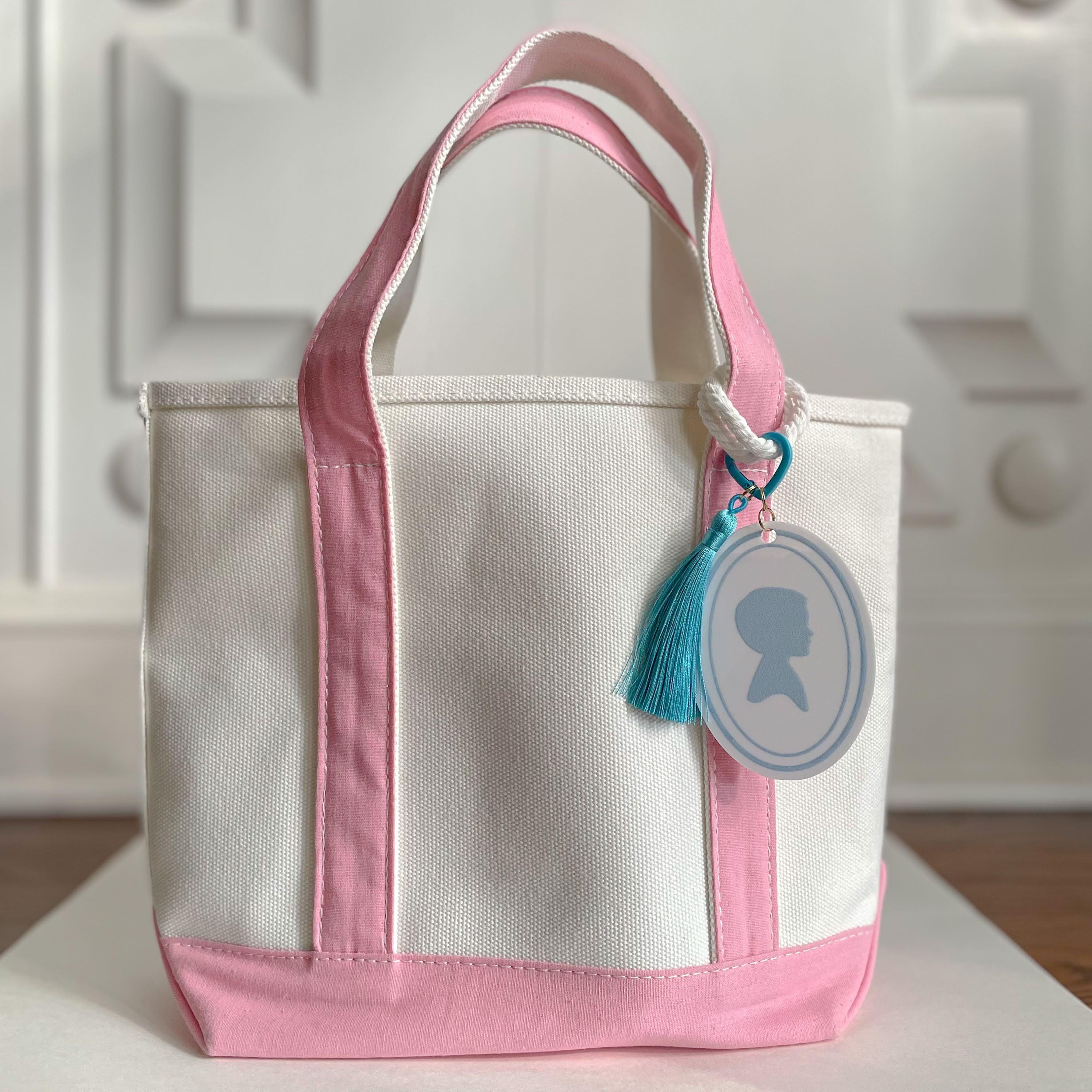 Silhouette Acrylic Bag Charm