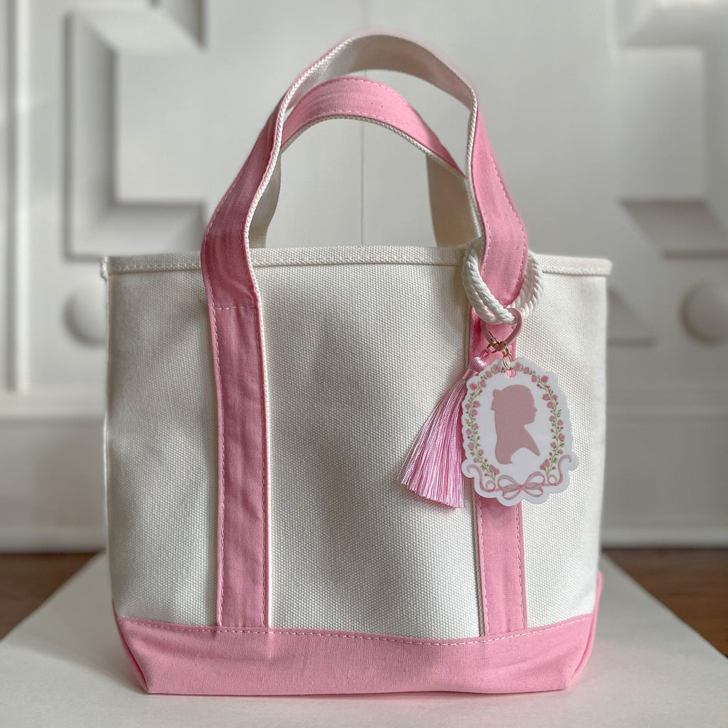 Silhouette Acrylic Bag Charm