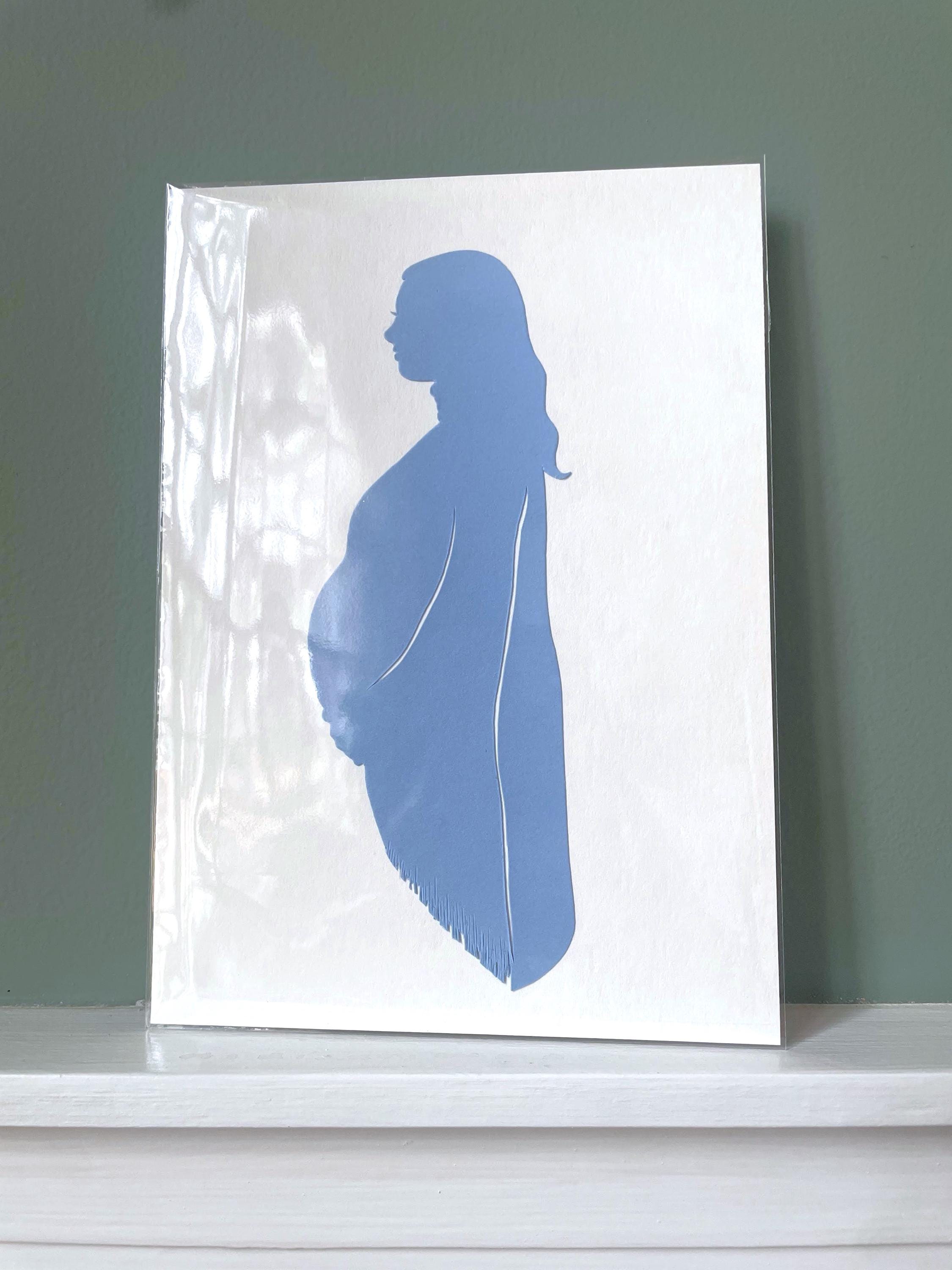 Full Body Silhouette Portrait