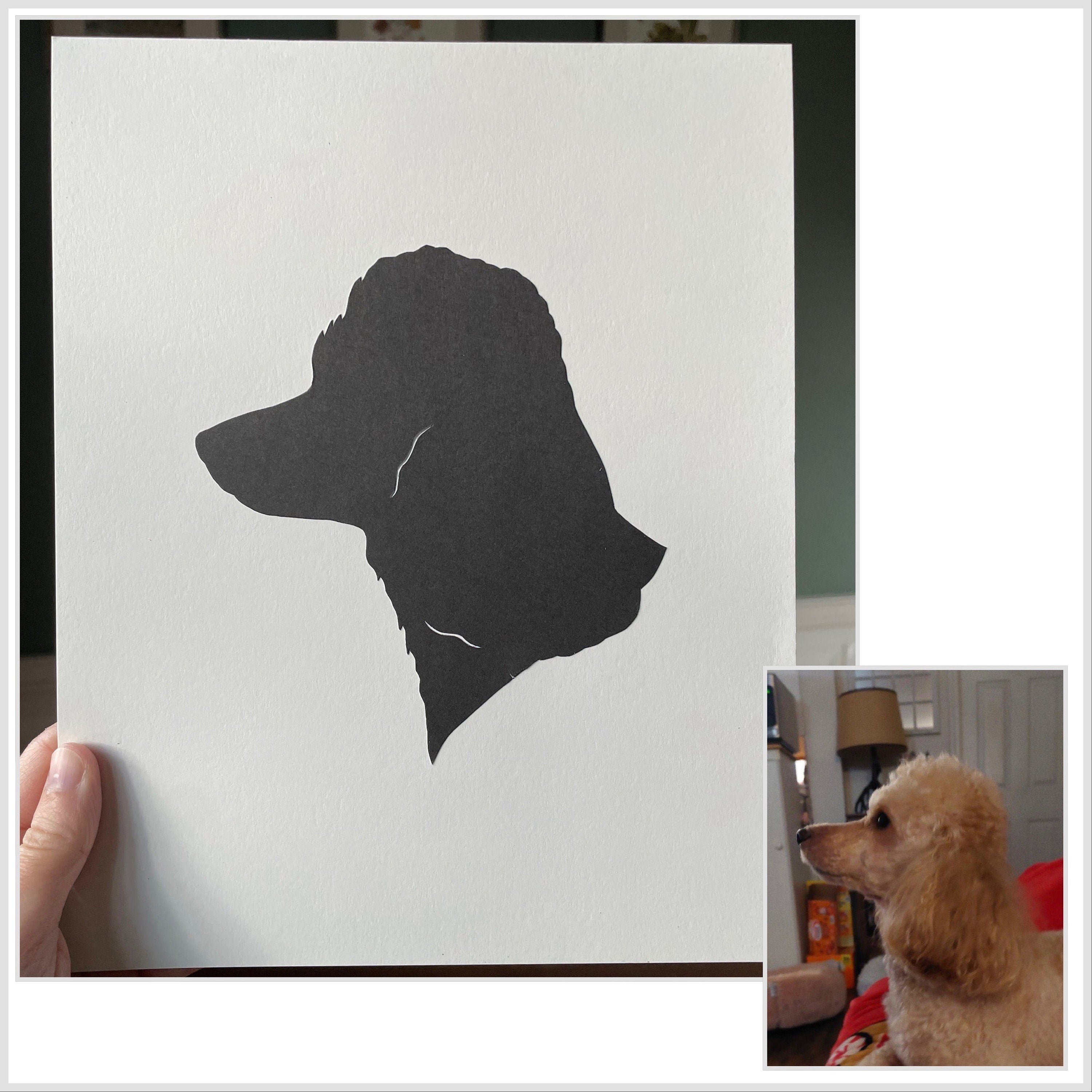 Pet Silhouette Portrait