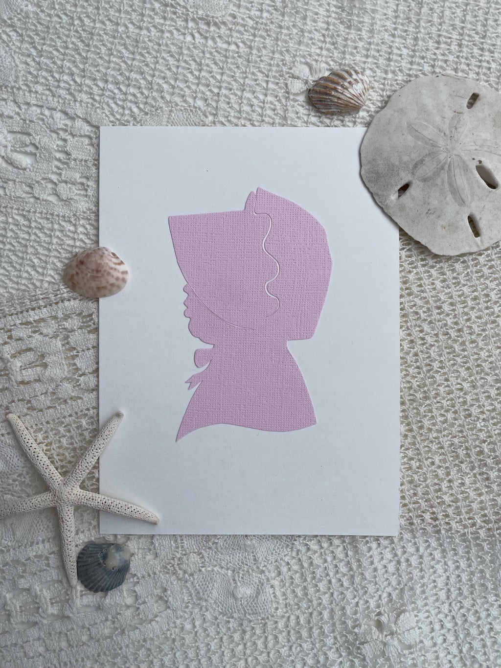 Colored Silhouette Portrait