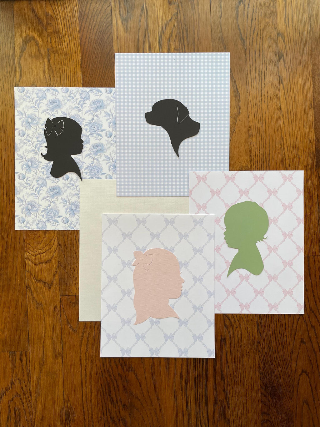 Custom Order Silhouette 5x7