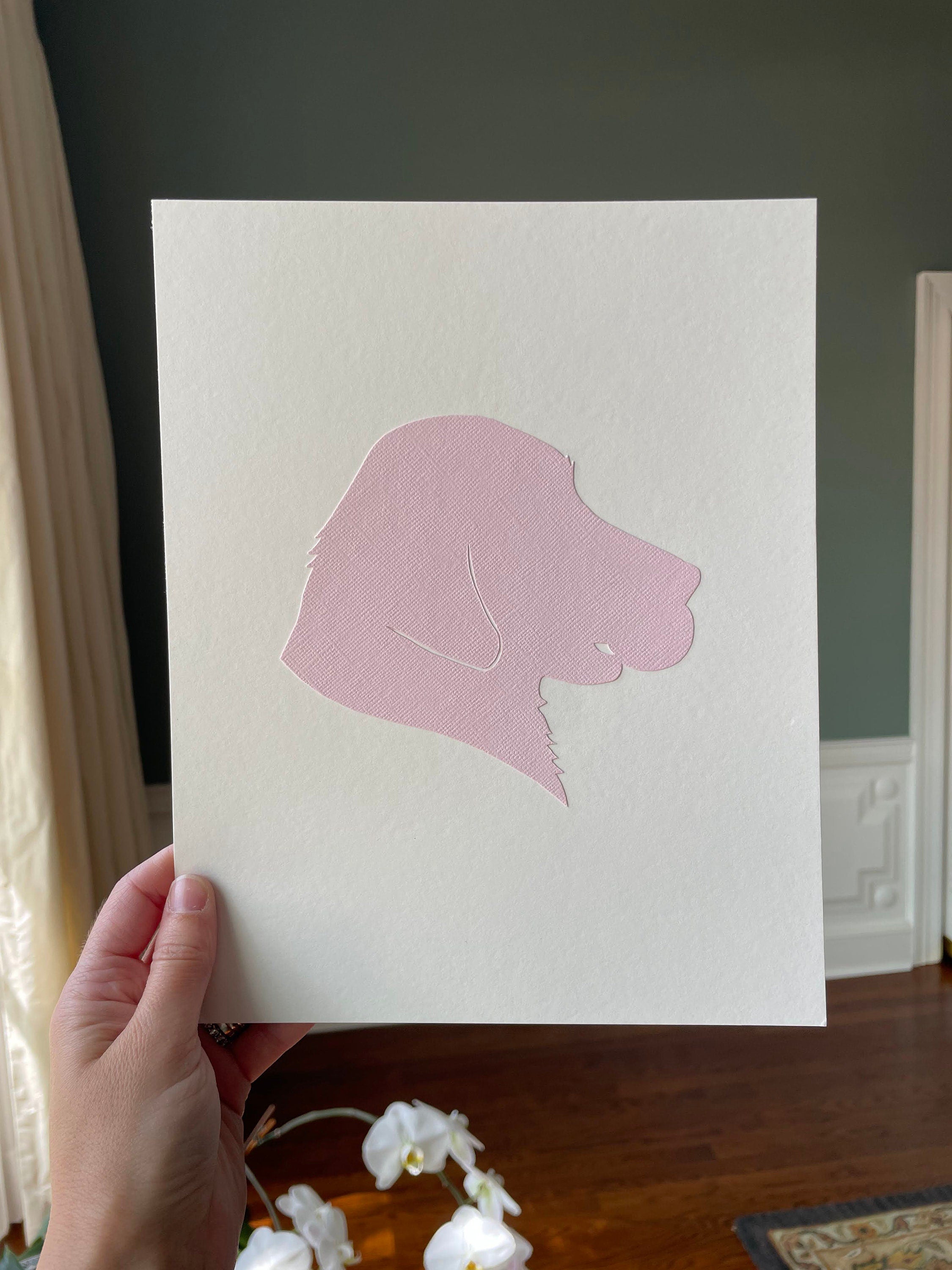 Colored Silhouette Portrait